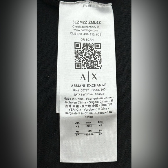 Armani Exchange LUNAR NEW YEAR SWEATER - Picture 8 of 9